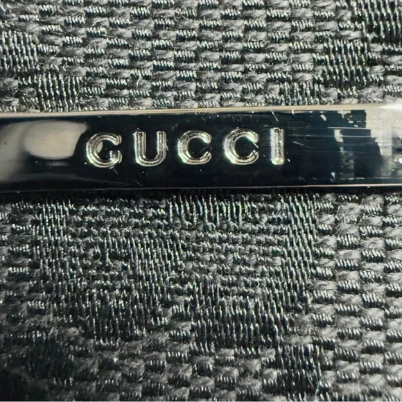 Gucci case - black canvas, pouch - Picture 4 of 13